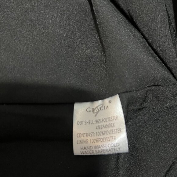 Gracia Women's Skirt Pleated Accordion Blue Size Large Pull On Midi Modest - Picture 5 of 6